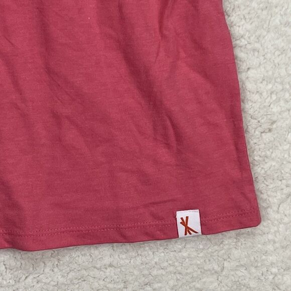 Indycar Shirt Womens Small Pink Indy Racing Short Sleeeve V-Neck Polycotton TAG - Picture 3 of 3